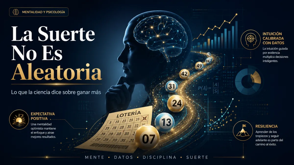 La Suerte No Es Aleatoria: Lo Que la Ciencia Dice Sobre Ganar Más