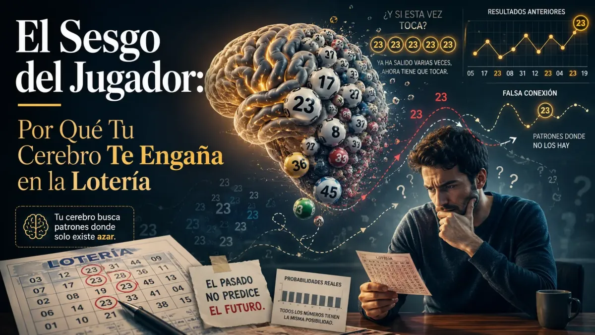 El Sesgo del Jugador: Por Qué Tu Cerebro Te Engaña en la Lotería